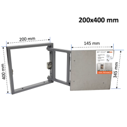 Revīzijas lūka zem flīzes BAULuke ST20x40