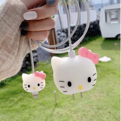 Maciņš lādētājam un vadam, HELLO KITTY