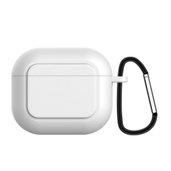 Aizsargmaciņš austiņam APPLE AirPods 3, Balts