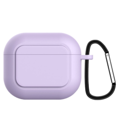 Aizsargmaciņš austiņam APPLE AirPods 3, Violet