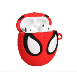 Aizsargmaciņš austiņam AirPods 1/2, Spider Man sarkanais