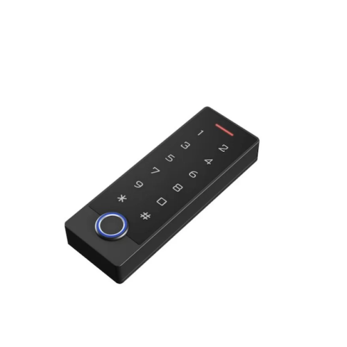 TF2E kodēta skārienjutīga tastatūra ar pirkstu nospiedumu un 13,56 MHz Mifare lasītāju