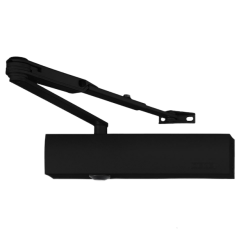 Durvju pievilcējs GEZE TS 2000V līdz (100kg) MĒLNS krāsa. (kompletkts)