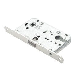 Iekšdurvju AGB slēdzene POLARIS PZ 85mm Balts ZBN Iekšdurvju AGB slēdzene POLARIS PZ 85mm Balts ZBN