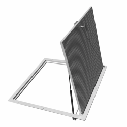Grīdas revīzijas lūka zem flīzes BAULuke GТ50x50 Grīdas revīzijas lūka zem flīzes BAULuke GТ50x50