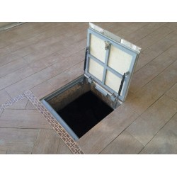 Grīdas revīzijas lūka zem flīzes BAULuke G60x60 Grīdas revīzijas lūka zem flīzes BAULuke G60x60