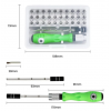 Skrūvgriezis - 32 vienā kvalitatīvu daudzfunkcionālu mini skrūvgriežu uzgaļu komplekts.