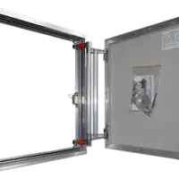 Slēptās alumīnija lūkas PRAKTIKA